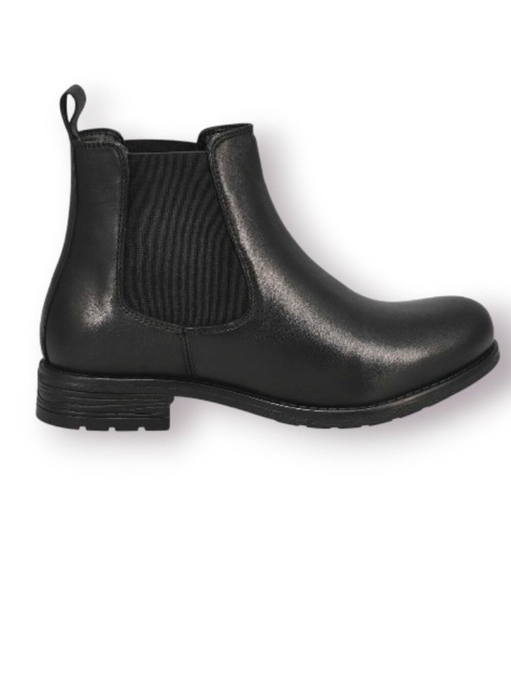 NEW Maddison Darilyn2 Women's Leather Chelsea Boots Black Size 37 (6-6.5 Cdn)